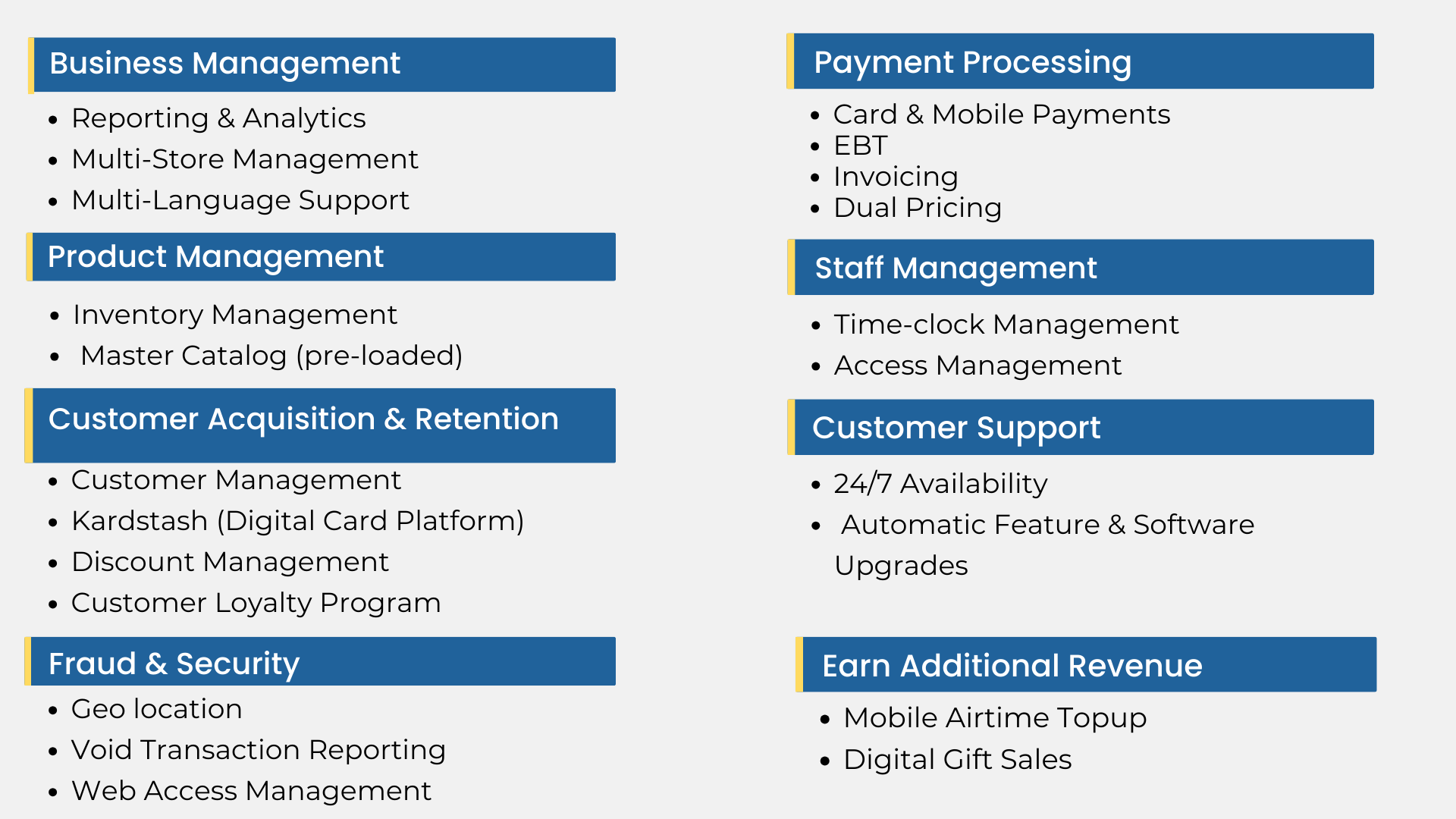 EkiKart features for email